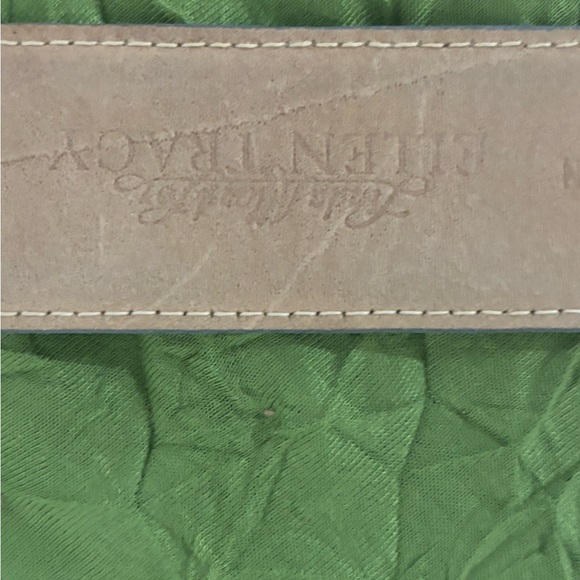 Ellen Tracy Vintage Tan Belt made of snakeskin. Very soft with small pattern. - Picture 8 of 8